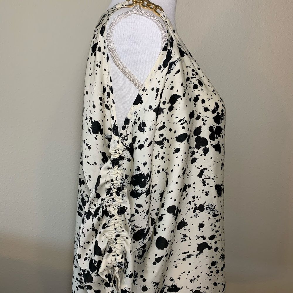 Michael Michael Kors paint splat oversized blouse - Picture 5 of 7